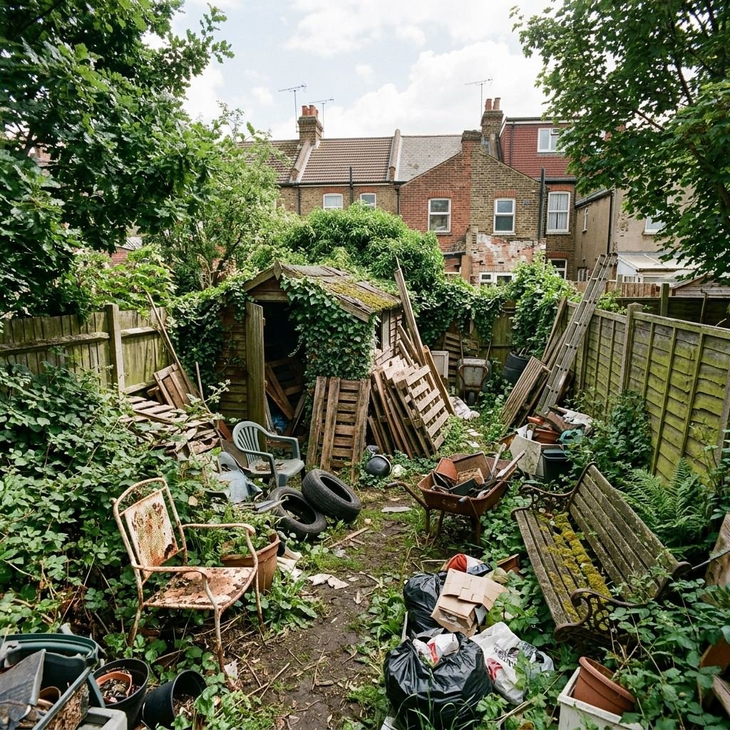 Garden Clearance Before
