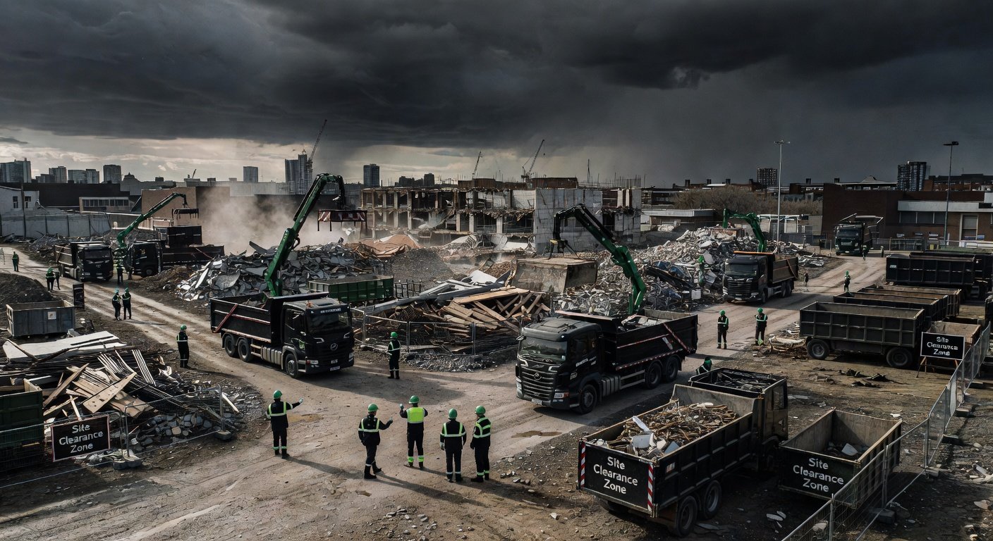 Commercial site clearance London, Essex & Ilford — professional waste removal near me and industrial unit clearance